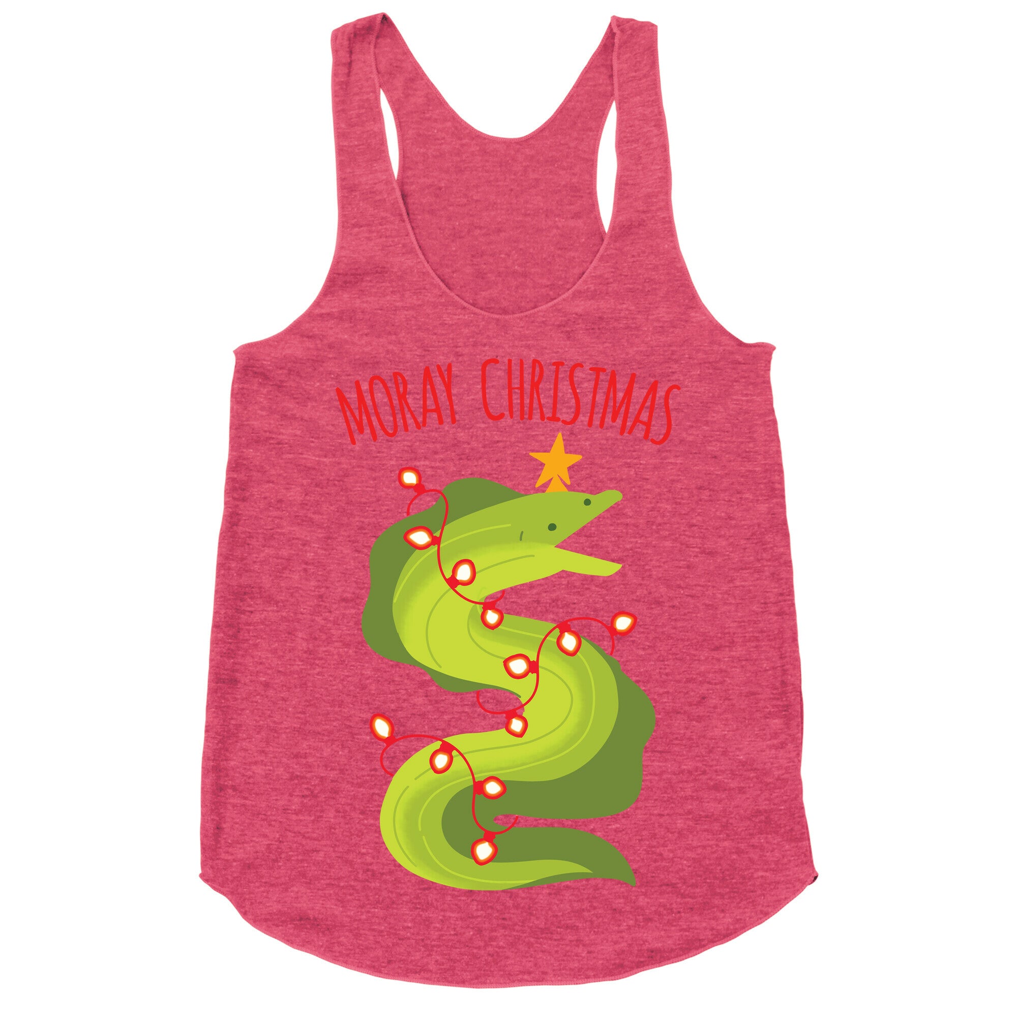 Moray Christmas Racerback Tank